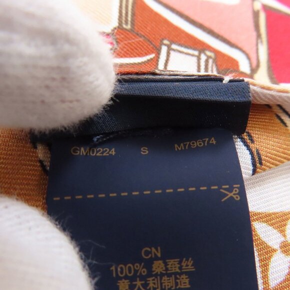 LOUIS VUITTON Brown Scarf - Picture 7 of 10